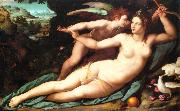 ALLORI Alessandro Venus and Cupid oil painting picture wholesale